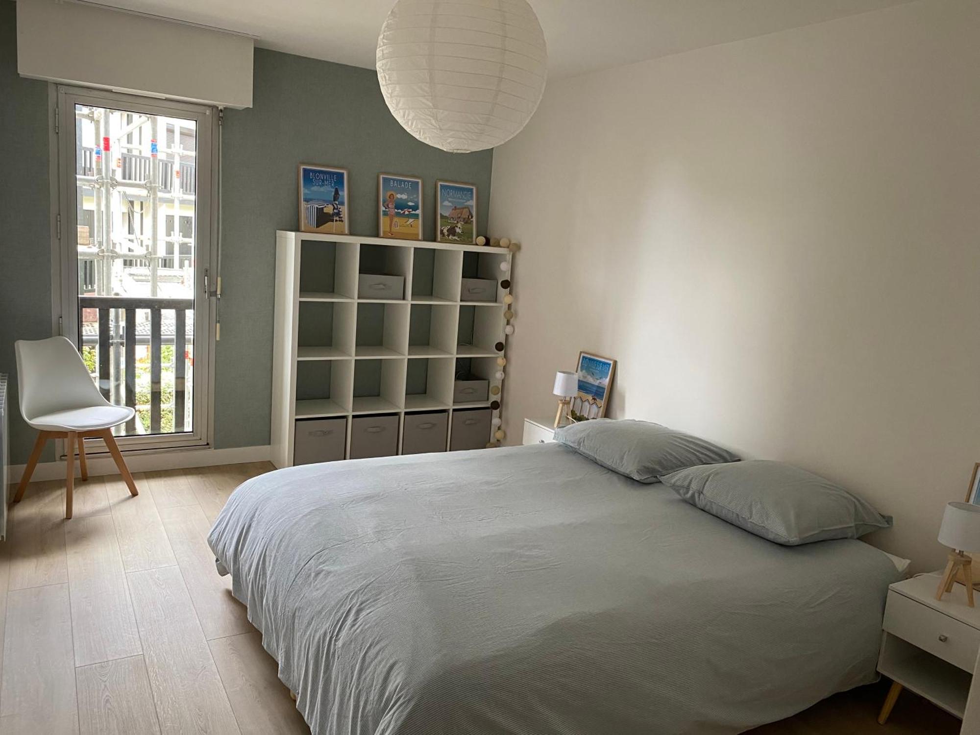 Appartement 65M2 Avec Balcon Vues Partielles Mer A 150M De La Plage Et Centre, Wifi Et Parking Prive Blonville-sur-Mer Extérieur photo