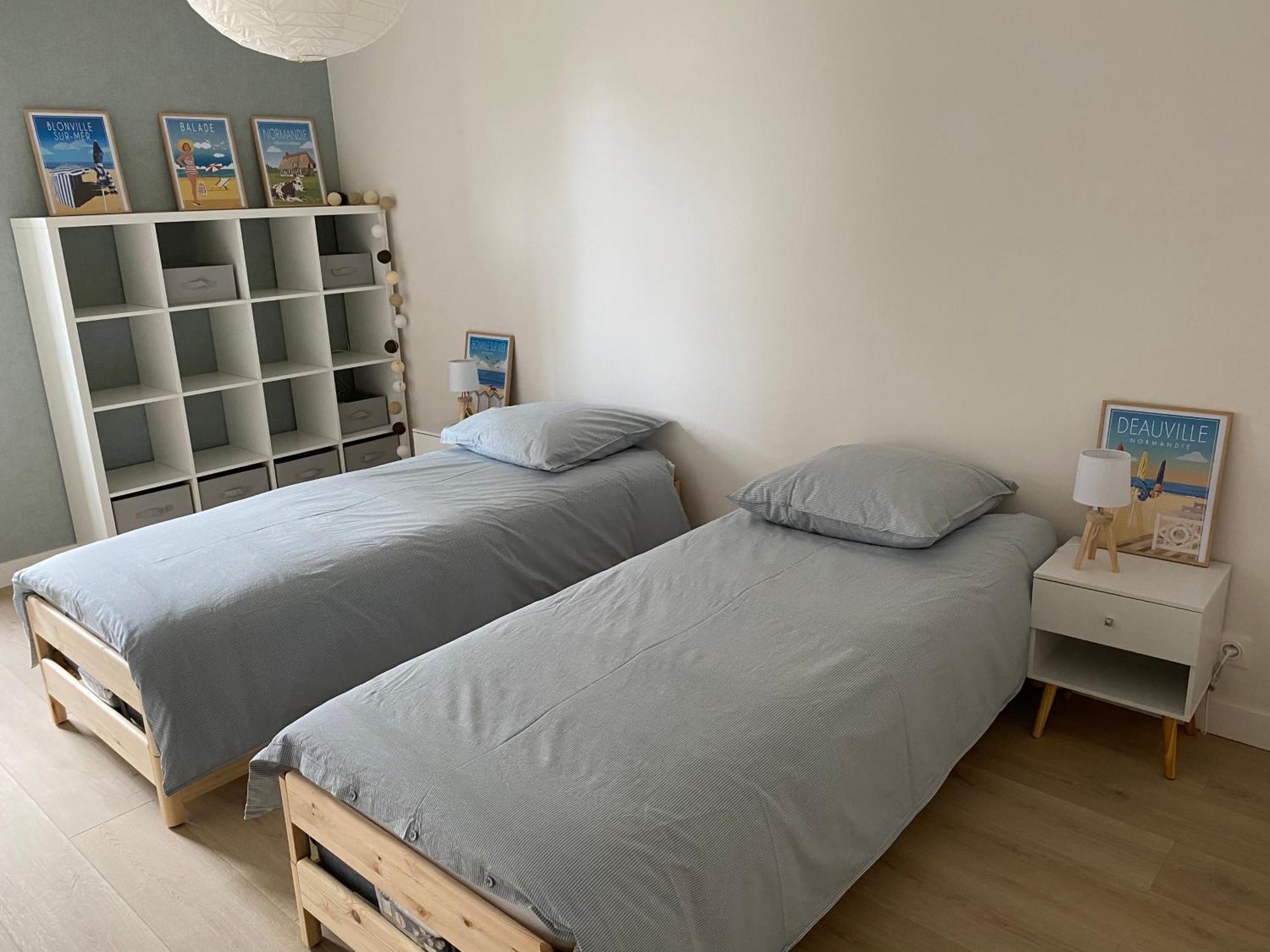 Appartement 65M2 Avec Balcon Vues Partielles Mer A 150M De La Plage Et Centre, Wifi Et Parking Prive Blonville-sur-Mer Extérieur photo